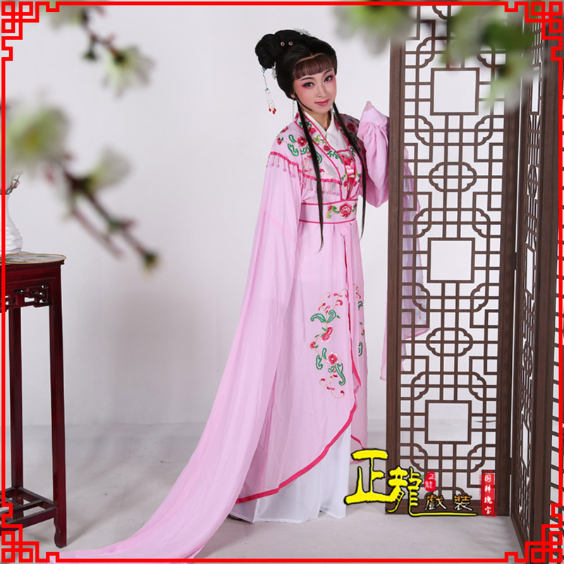 太和花旦黄梅戏服古装戏服水袖戏剧假云肩长披