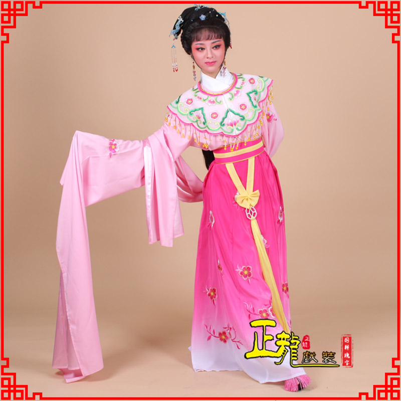 太和水袖青衣练功花旦服 梅花古装衣